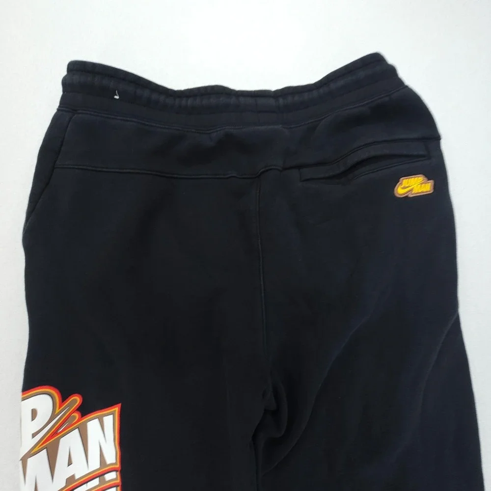 Nike Air Jordan Jump Man Bulls 91 92 93 Black Sweat Pants Mens Medium